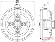 560407C Brzdový buben JAPKO