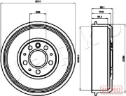 560914C Brzdový buben JAPKO
