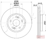 600710C Brzdový kotouč JAPKO