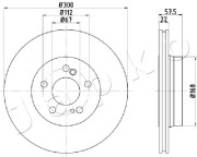 610517 Brzdový kotouč JAPKO