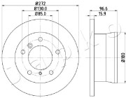 610526 Brzdový kotouč JAPKO