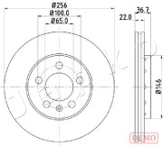 610904C Brzdový kotouč JAPKO