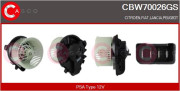 CBW70026GS vnitřní ventilátor Genuine CASCO