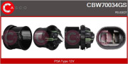 CBW70034GS vnitřní ventilátor Genuine CASCO