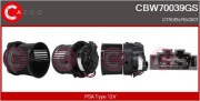 CBW70039GS vnitřní ventilátor Genuine CASCO