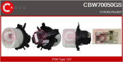 CBW70050GS vnitřní ventilátor Genuine CASCO