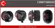 CBW71002GS vnitřní ventilátor Genuine CASCO