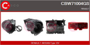 CBW71004GS vnitřní ventilátor Genuine CASCO