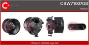 CBW71007GS vnitřní ventilátor Genuine CASCO