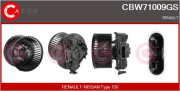 CBW71009GS vnitřní ventilátor Genuine CASCO