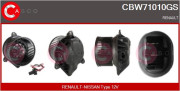 CBW71010GS vnitřní ventilátor Genuine CASCO