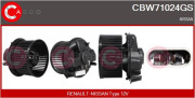 CBW71024GS vnitřní ventilátor Genuine CASCO