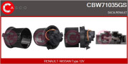 CBW71035GS vnitřní ventilátor Genuine CASCO