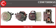 CBW73009GS vnitřní ventilátor Genuine CASCO