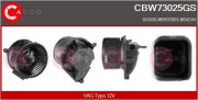 CBW73025GS vnitřní ventilátor Genuine CASCO