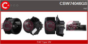 CBW74046GS vnitřní ventilátor Genuine CASCO