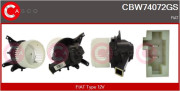 CBW74072GS vnitřní ventilátor Genuine CASCO