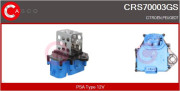 CRS70003GS CASCO predradený odpor, elektromotor (ventilátor chladiča) CRS70003GS CASCO