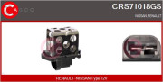 CRS71018GS CASCO predradený odpor, elektromotor (ventilátor chladiča) CRS71018GS CASCO