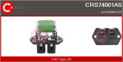 CRS74001AS Předřazený odpor, elektromotor (ventilátor chladiče) Brand New HQ CASCO