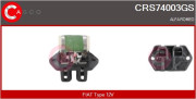 CRS74003GS CASCO predradený odpor, elektromotor (ventilátor chladiča) CRS74003GS CASCO