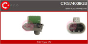 CRS74008GS CASCO predradený odpor, elektromotor (ventilátor chladiča) CRS74008GS CASCO