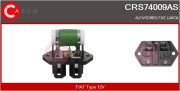 CRS74009AS Předřazený odpor, elektromotor (ventilátor chladiče) Brand New HQ CASCO