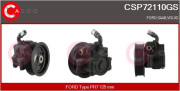 CSP72110GS Hydraulické čerpadlo, řízení Genuine CASCO