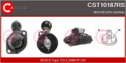 CST10187RS Startér Reman CASCO