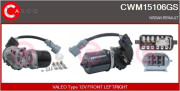 CWM15106GS Motor stěračů Genuine CASCO