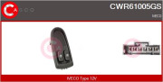 CWR61005GS CASCO spínač elektrického otvárania okien CWR61005GS CASCO