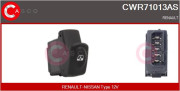 CWR71013AS CASCO spínač elektrického otvárania okien CWR71013AS CASCO