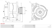 A9012ER AS-PL alternátor A9012ER AS-PL