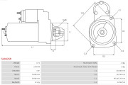 S4042SR Startér Brand new AS-PL Alternator S.R.E. bracket AS-PL