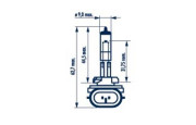 48042 žárovka H27/2 12V 27W (patice PGJ13) NARVA 48042 NARVA