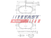 FT29164 Sada brzdových destiček, kotoučová brzda FAST