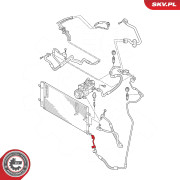 43SKV577 Vysokotlaké / nízkotlaké vedení, klimatizace ESEN SKV