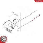 54SKV663 Vysokotlaké / nízkotlaké vedení, klimatizace ESEN SKV
