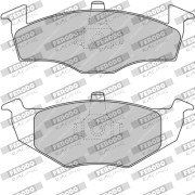 FCP1288H Sada brzdových destiček, kotoučová brzda DS2500 FERODO RACING