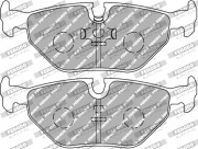 FCP578W Sada brzdových destiček, kotoučová brzda DS1.11 FERODO RACING