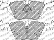FCP850R Sada brzdových destiček, kotoučová brzda DS3000 FERODO RACING