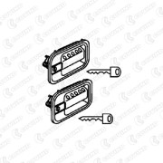 060/156 Covind S.p.A vonkajšia rukoväť dverí 060/156 Covind S.p.A