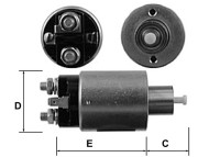 E8113 Elektromagnetický spínač, startér GM