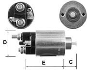 E8119 Elektromagnetický spínač, startér GM