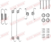 105-0018 Sada příslušenství, brzdové čelisti QUICK BRAKE