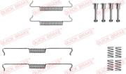 105-0041 Sada příslušenství, parkovací brzdové čelisti QUICK BRAKE