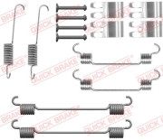 105-0076 Sada příslušenství, brzdové čelisti QUICK BRAKE