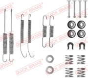 105-0718 Sada příslušenství, brzdové čelisti QUICK BRAKE