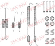 105-0753 Sada příslušenství, brzdové čelisti QUICK BRAKE