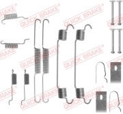 105-0767 Sada příslušenství, brzdové čelisti QUICK BRAKE